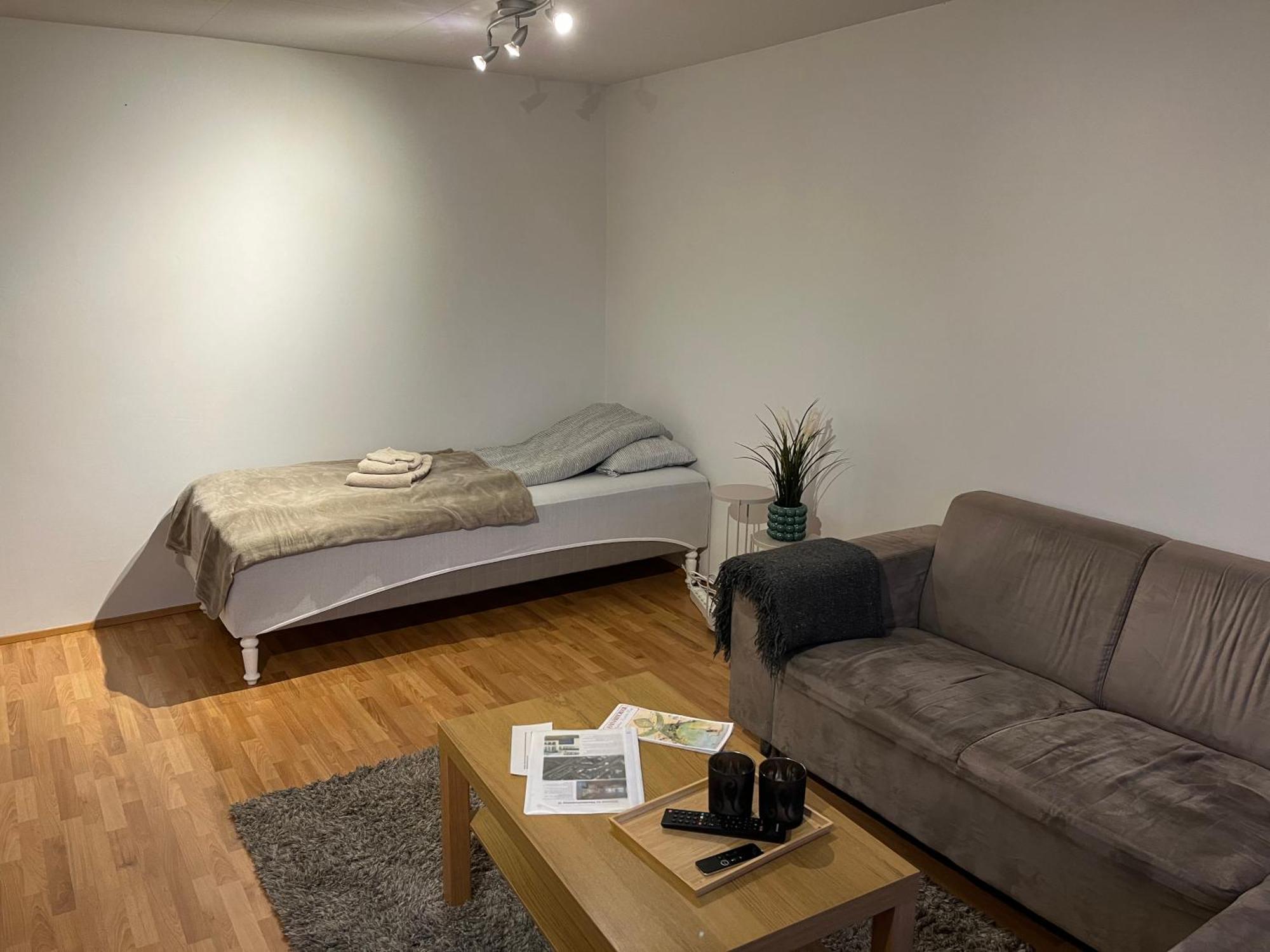 Lovely One Bedroom Apartment In Hafnarfjörður Eksteriør billede